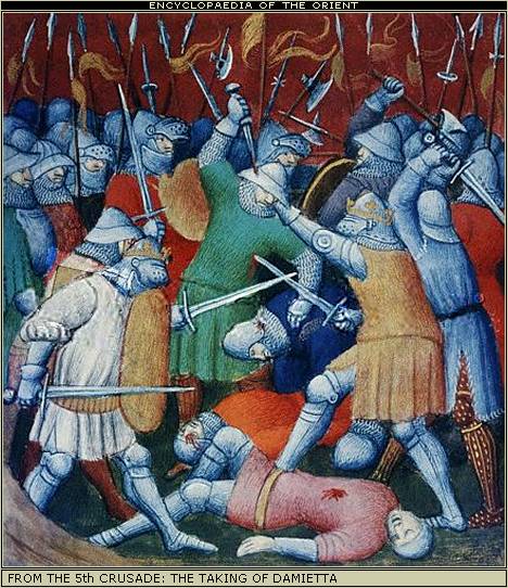 Se calcula que las diversas matanzas y guerras llevadas a cabo por los cruzados produjeron cinco millones de muertes durante tres siglos y medio.